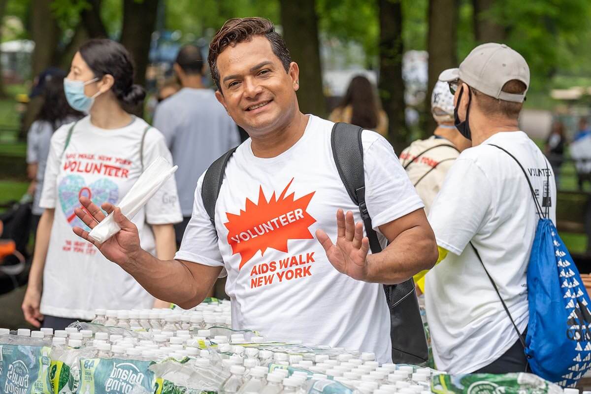 AIDS Walk New York Volunteer