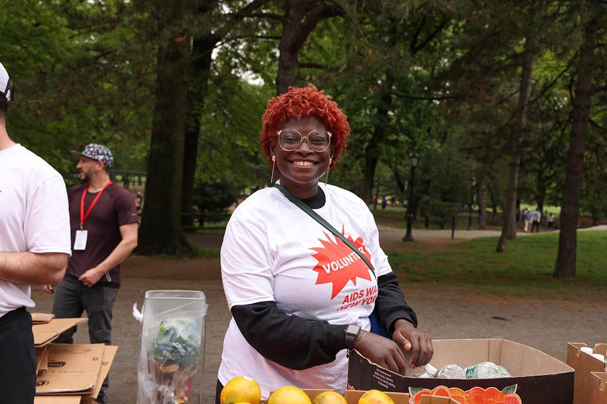 AIDS Walk New York Volunteer